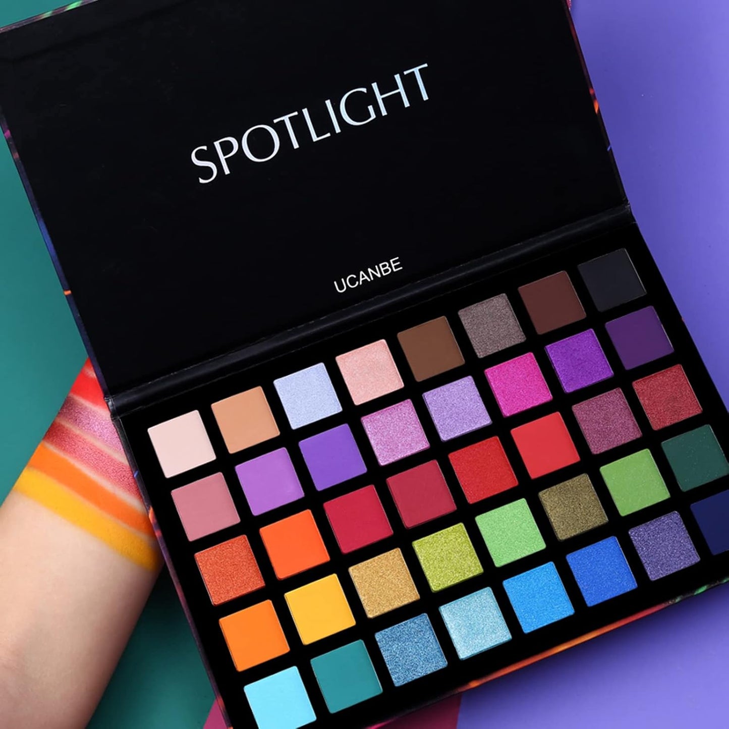 Spotlight Eyeshadow Palette Professional Matte Shimmer Makeup Pallet
