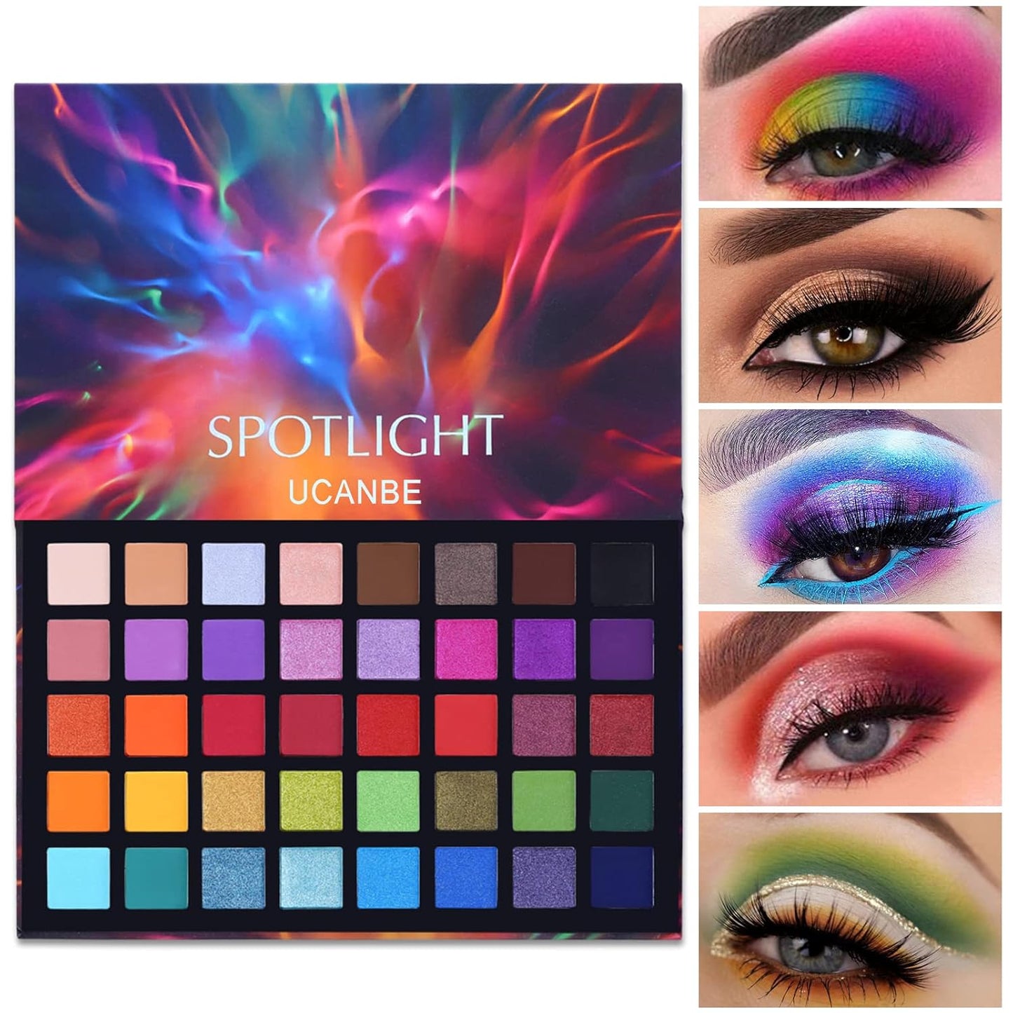 Spotlight Eyeshadow Palette Professional Matte Shimmer Makeup Pallet