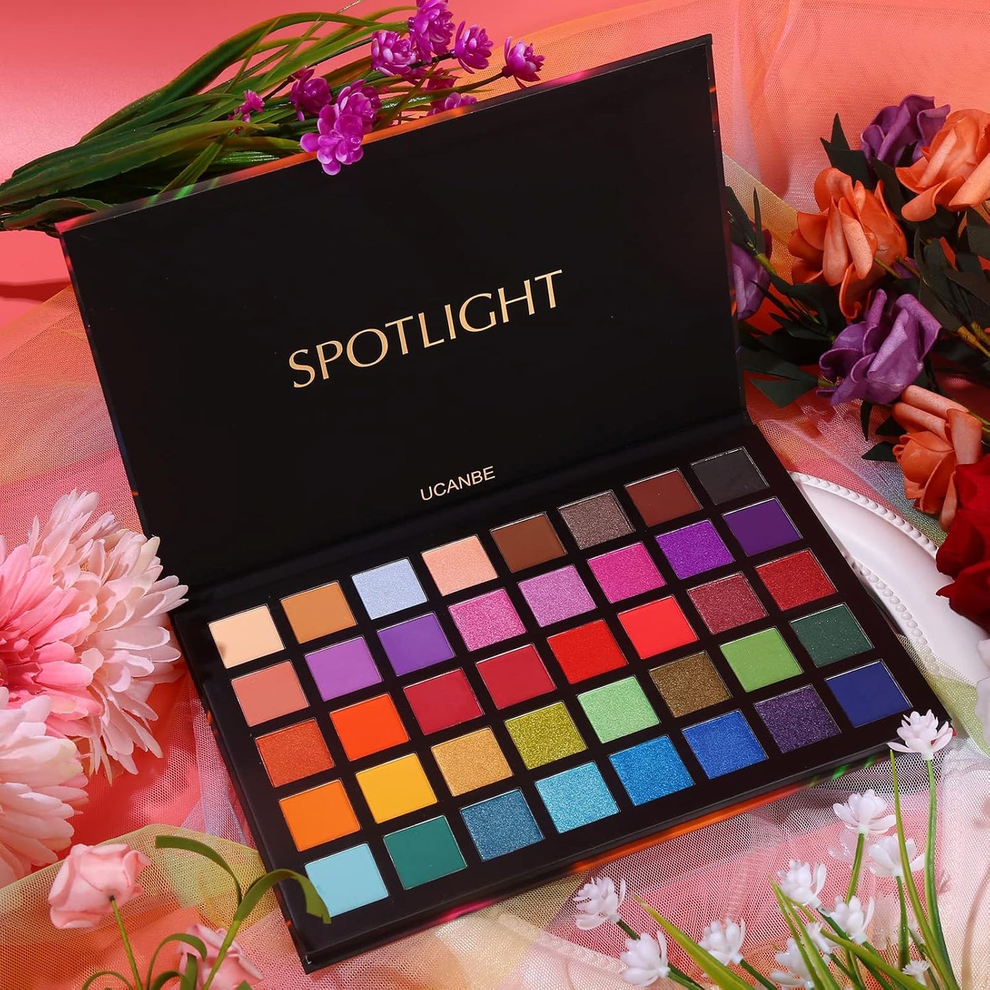 Spotlight Eyeshadow Palette Professional Matte Shimmer Makeup Pallet